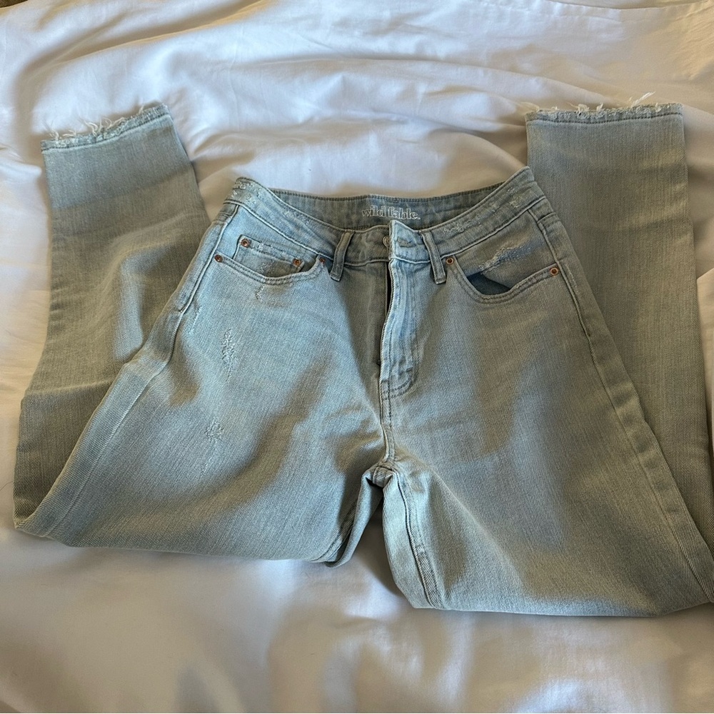 Light Wash Denim Jeans